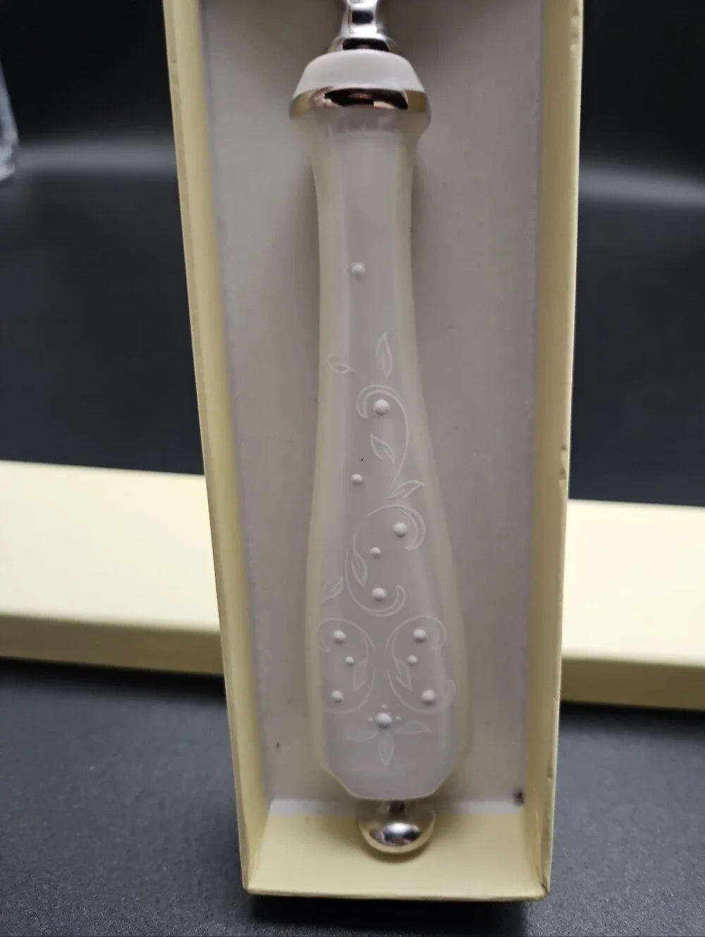 Lenox NIB Opal Innocence Cake Server